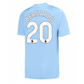 Manchester City Bernardo Silva #20 Koszulka Podstawowych 2023-24 Krótki Rękaw